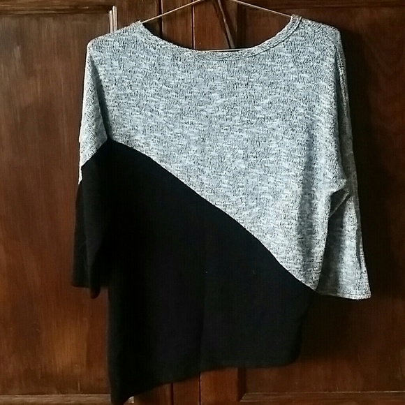 Moa Moa two tone sweater - Picture 4 of 5